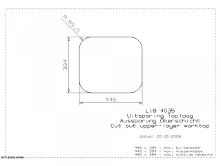 L18 4035 OKG Flush Cut Out