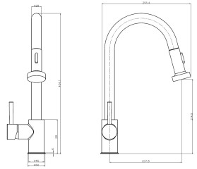 MARTA CH Line Drawing