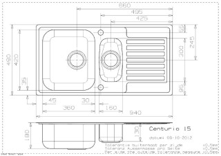 Centurio L 1 5 Line Drawing