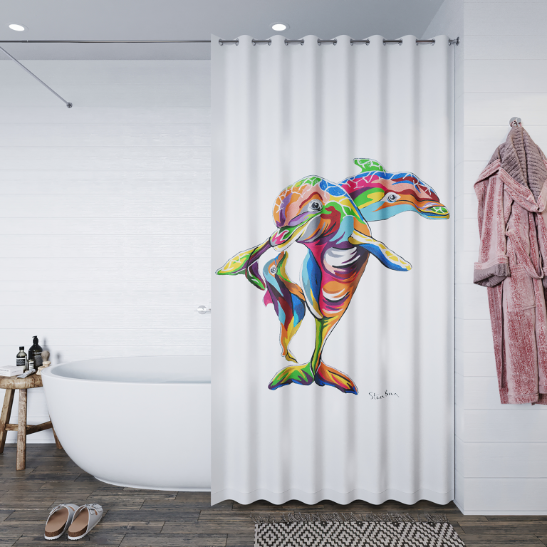 AF305022HHannahMcWaveShower Curtain